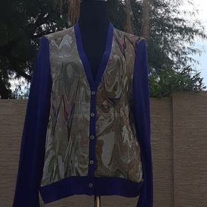 Simply Vera Wang Purple Sweater